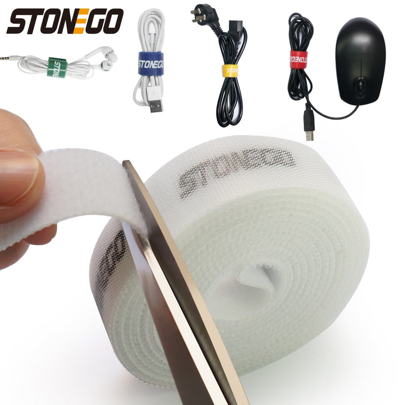 STONEGO Cable Organizer Ties.