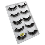 5 Pairs Multipack 3D Mink False Eyelashes.