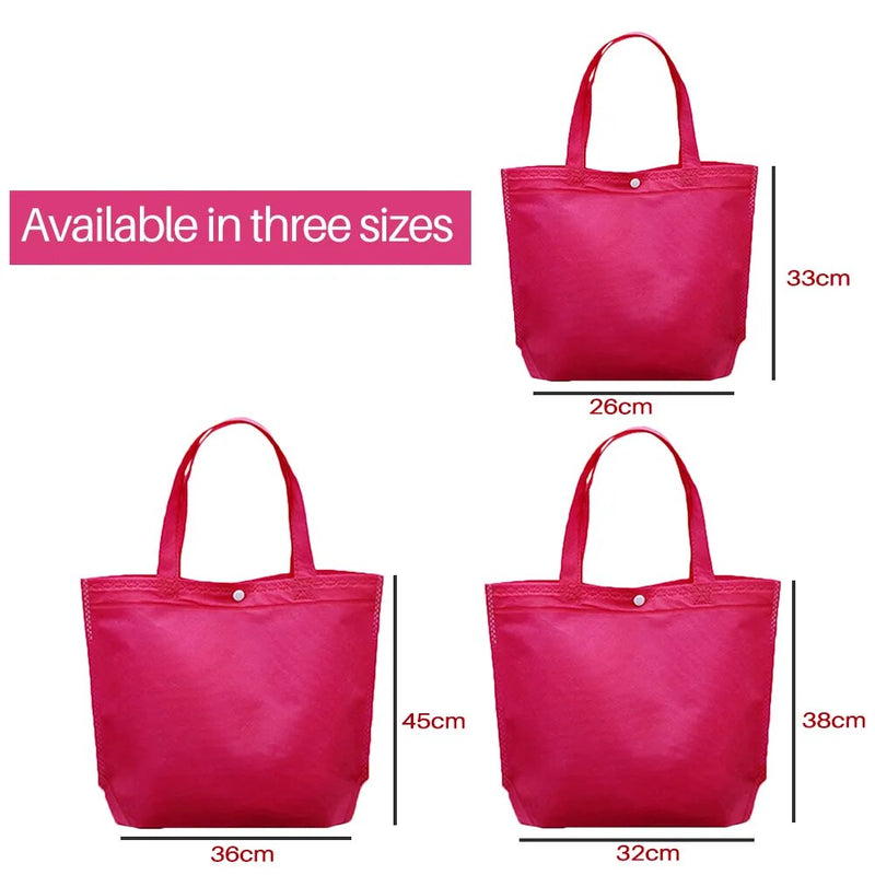 Eco Friendly Reusable/Foldable Button Shopping Bag.