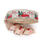 Christmas Burlap Ribbon With Wired Edge.