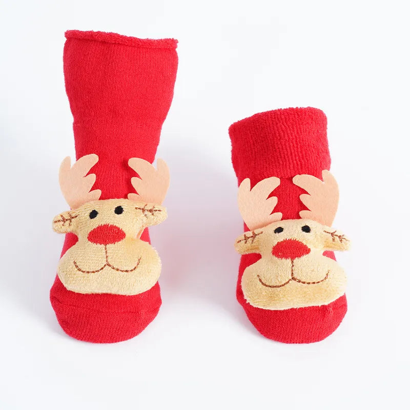 Children's Non-slip Christmas Socks.