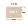 Reusable Cotton Mesh Produce Bags for Vegetables/ Fruit.