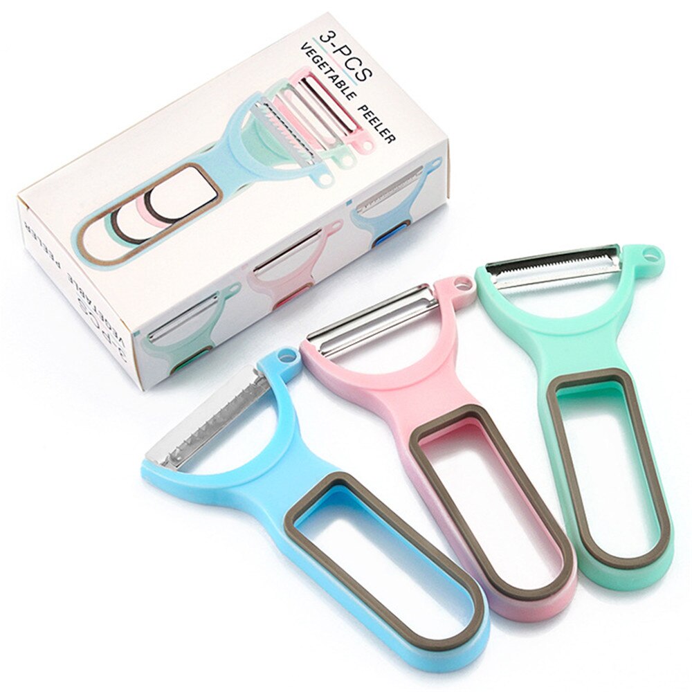 3pcs  stainless steel Vegetable peeler, Shredder, Grater.