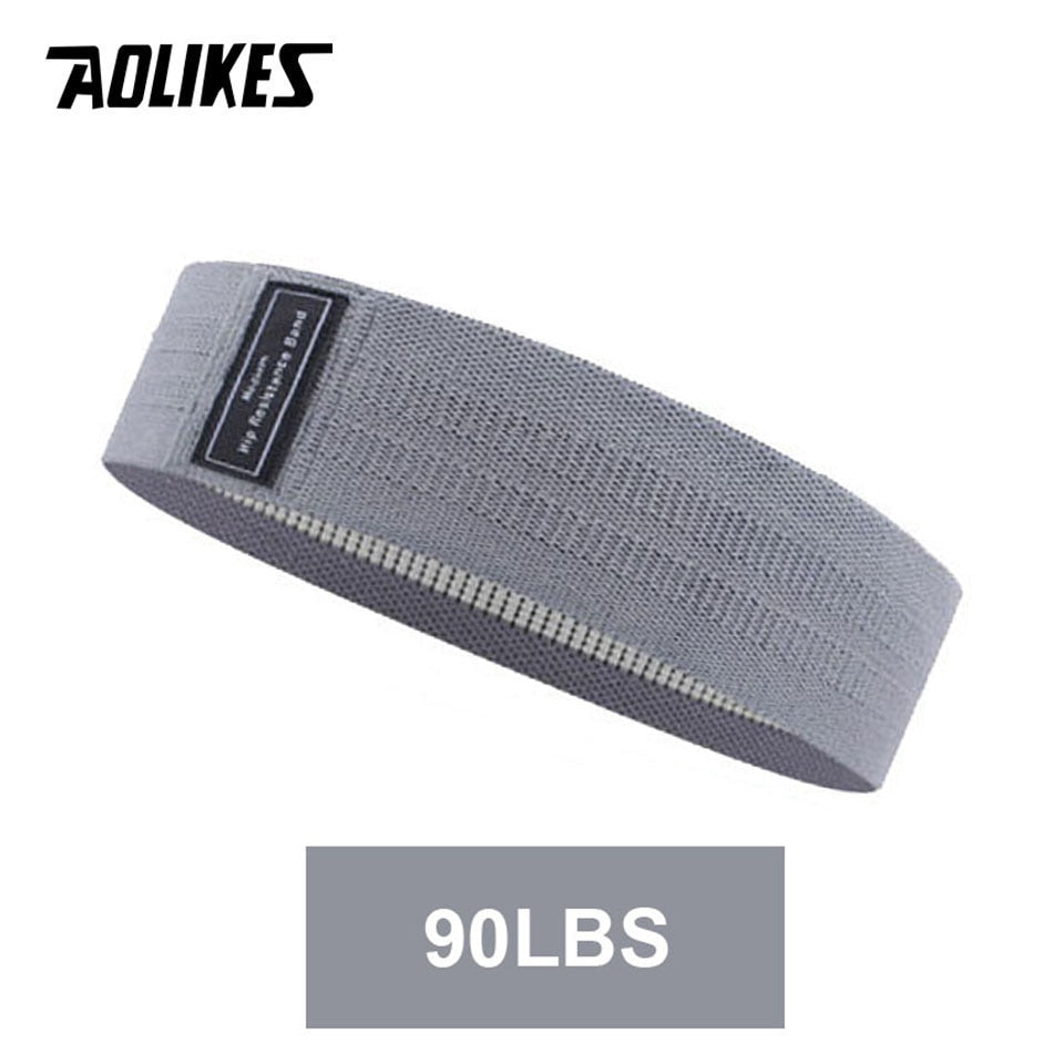 AOLIKES Anti-slip  braided rubber fitness resistance band.