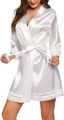 Satin Bathrobe