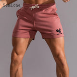 Men's Leisure Shorts With Lace Up And Pockets