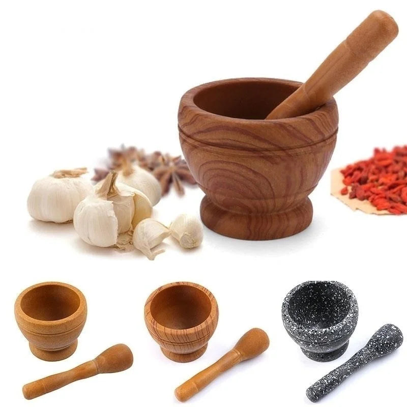 Resin Mortar Pestle Bowls For Mixing/Crushing Herbs