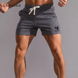 Men's Leisure Shorts With Lace Up And Pockets