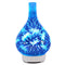 3D Glass Vase Aroma Essential Oil Diffuser With 7 Color LED Night Light.