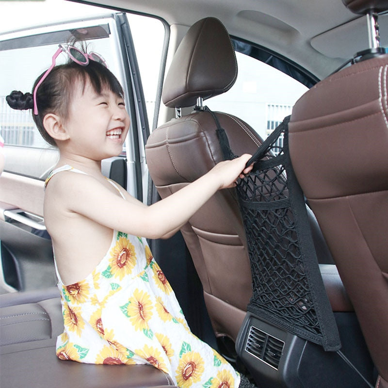 Elastic Mesh Car Net With Holder.