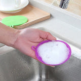 6Pcs Silicone Scouring Dish Washing Cleaning Pads