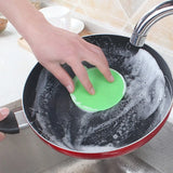6Pcs Silicone Scouring Dish Washing Cleaning Pads