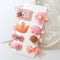 8Pcs hairclips set For Girls.