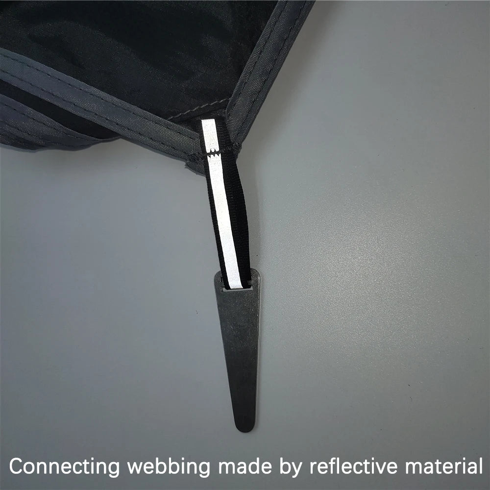 Ultralight Pocket Size Waterproof Tent Ground Sheet With Stakes