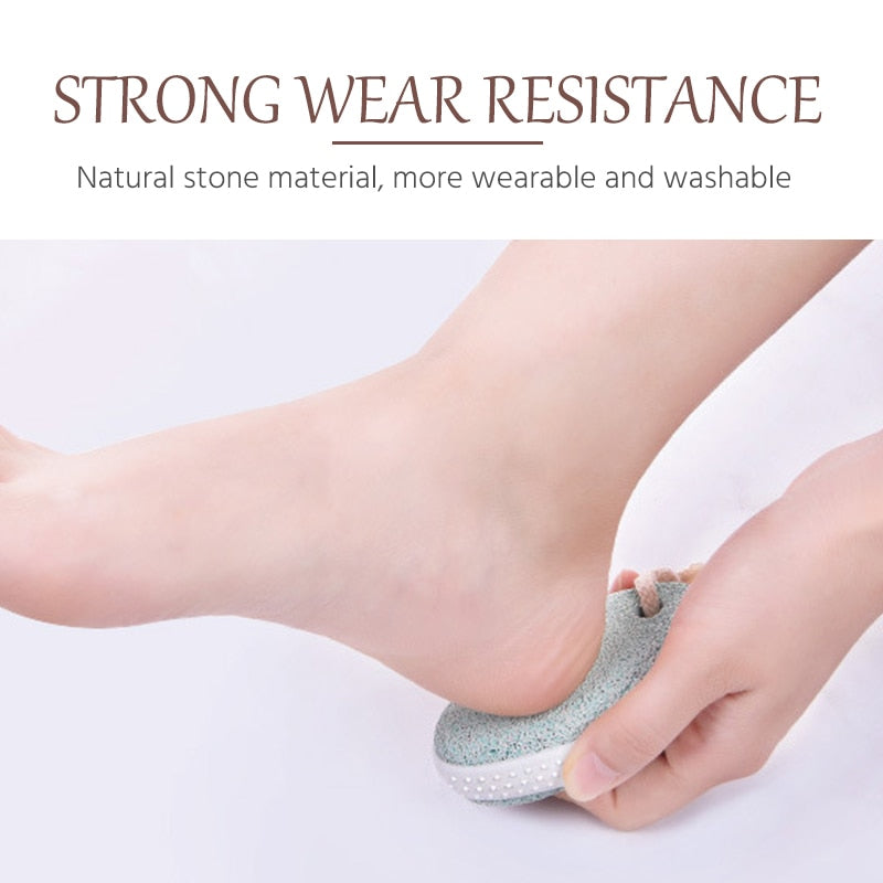 Natural Lava Stone. Exfoliates Calluses For Foot Care.
