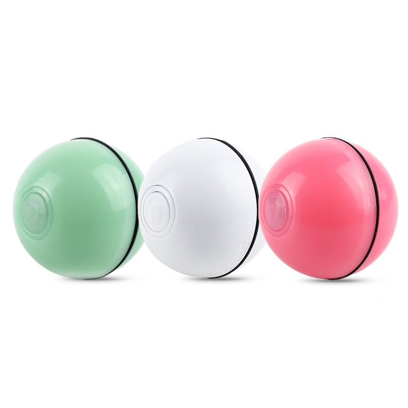 Benepaw USB Charging  360 Degree Self Rotating Nontoxic Ball With LED Light.