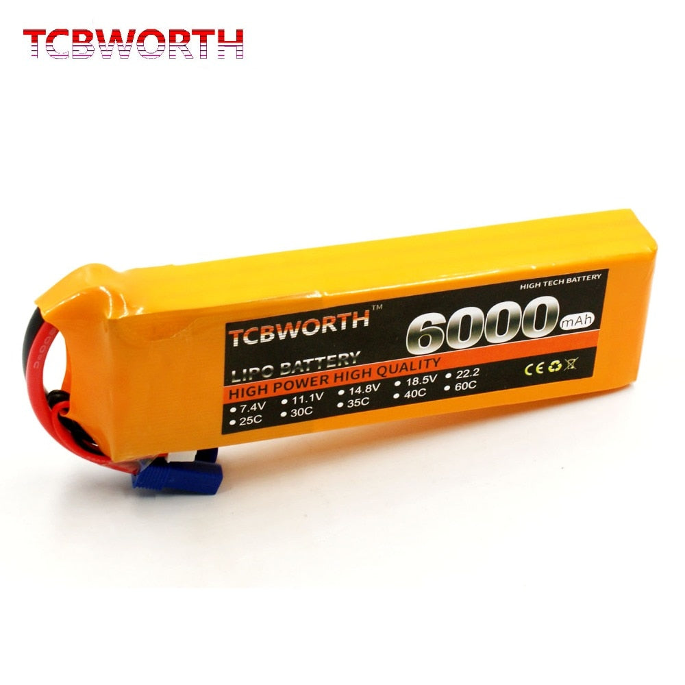 3S RC LiPo Battery 3S 11.1V 1300 1500 1800 2200 2600 3000 3500 4200 6000mAh 25C 35C 60C For RC Airplane Drone Boat 11.1V LiPo 3S