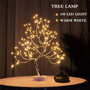 LED/Copper Wire Mini Holiday Tree.