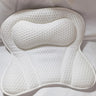 Non-Slip Bath Pillow with Suction Cups. Thick headrest to give your neck and back support.