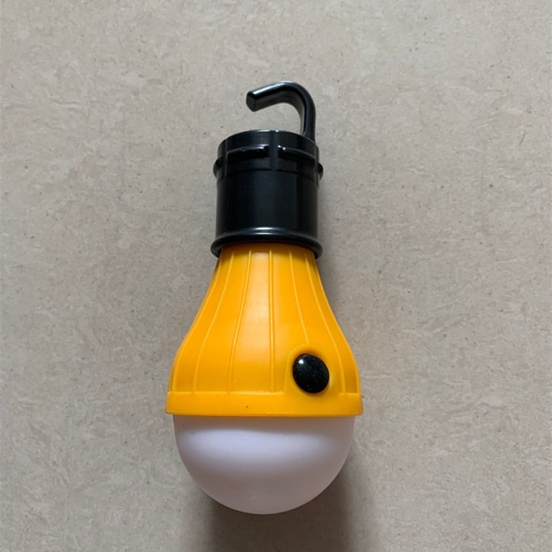 Mini Portable Emergency Lantern.  Great for camping and lights on the beach. AAA battery not included.