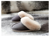 JIANBUDAN Plush Lightweight soft comfortable warm slippers.