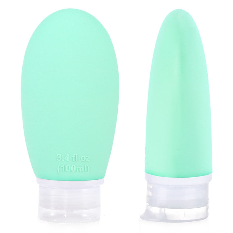 1pcs Travel Cosmetics Bottles.  Mini Silicone Container For Skincare, Shower Gel, Shampoo And Conditioners.