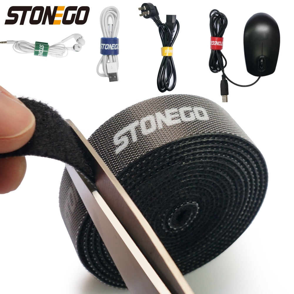 STONEGO Cable Organizer Ties.