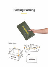Naturehike Outdoor collapsible square Storage bucket.