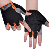 Anti-slip, Anti-sweat, Breathable Half Finger Sports Gloves for Men and Women.