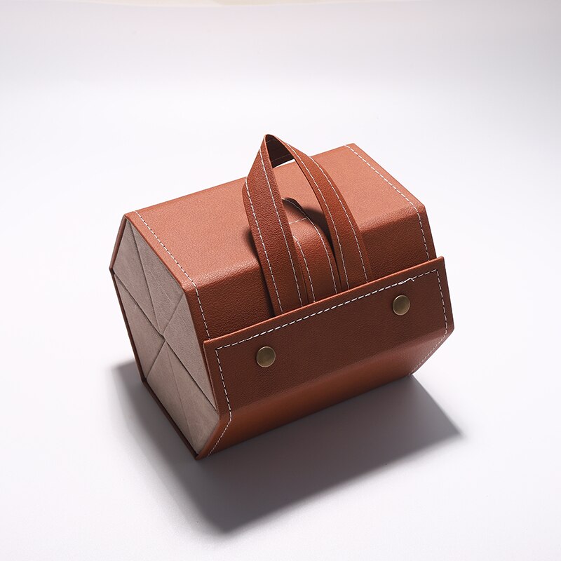 Foldable Leather Multi Eyeglass/Sunglass Organizer Case.