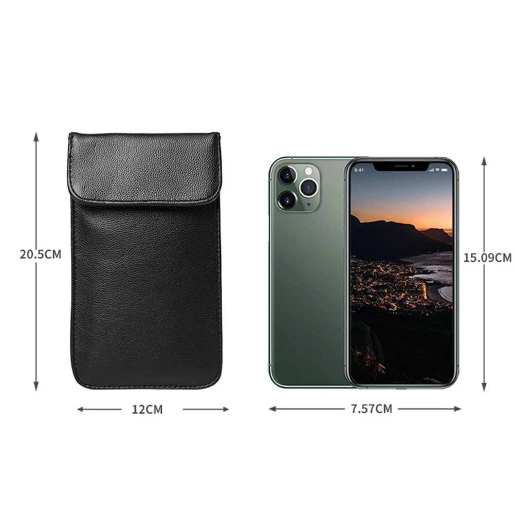 RF Signal Blocking Pouch for Cell Phone, Passport, Key Fob Or GPS Shielding