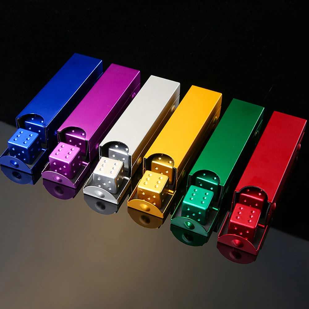 5pcs/pack High Quality Colorful Aluminum 16mm Dice