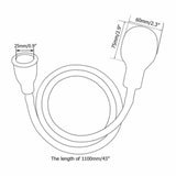 Faucet shower Extender Hose.
