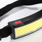 USB Rechargeable LED Head Lamp with built-in 1200mah battery .