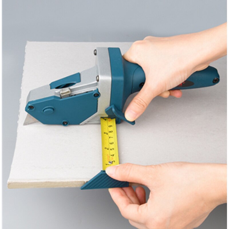 Gypsum Board Drywall/Woodworking cutting tool with measuring tape.