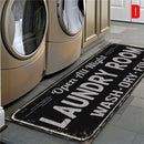 Laundry Room Non-Slip Floor Mat.