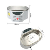 30W, 50W, Or 40W HZ Electric Ultrasonic Cleaner For Watches, Glasses, Razor, Dentures, Contact Lens, Or Jewelry