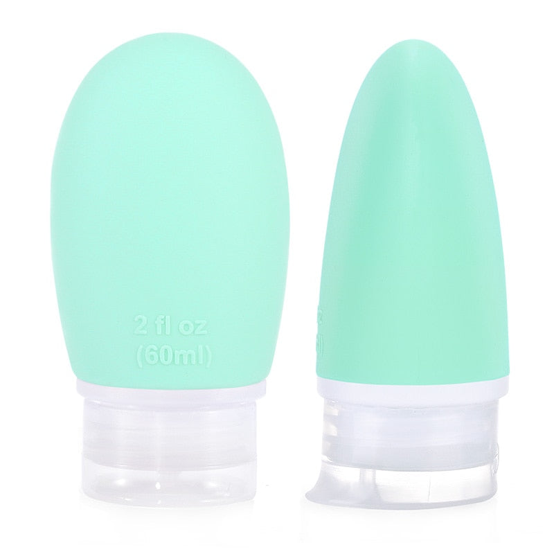 1pcs Travel Cosmetics Bottles.  Mini Silicone Container For Skincare, Shower Gel, Shampoo And Conditioners.