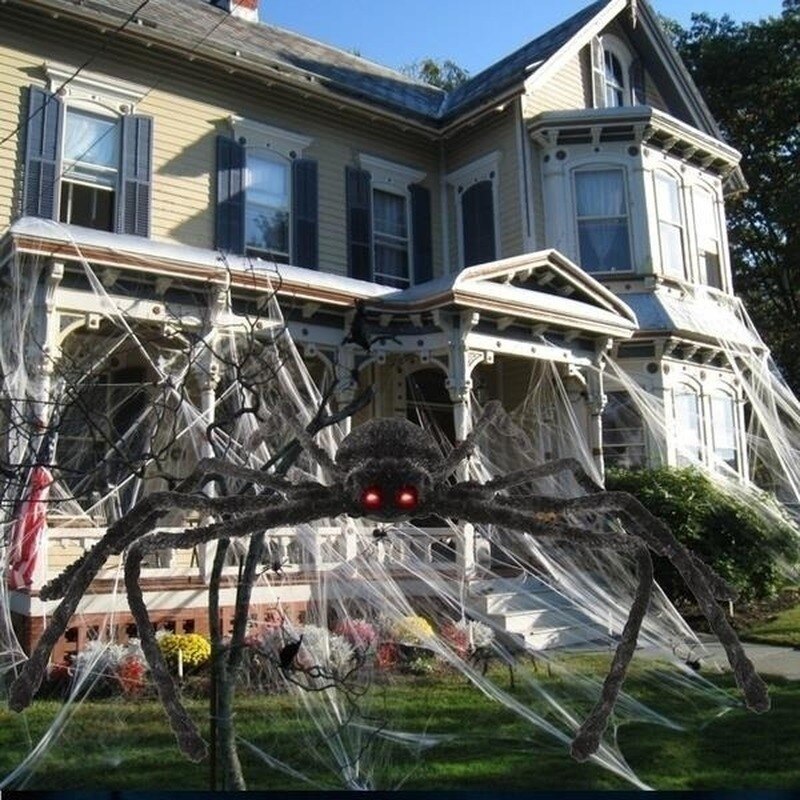 200cm Halloween Hanging Giant SPIDER Decoration.