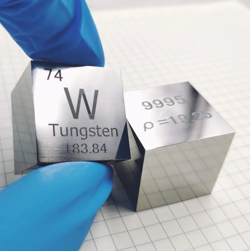 1 Inch Metal 99.95% Tungsten W Cubic Periodic Table