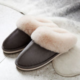 JIANBUDAN Plush Lightweight soft comfortable warm slippers.