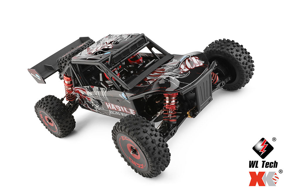 Remote Control Electric High Speed Off-Road Drift  124017 124016 2.4G RC Car 1:14 4WD 75KM/H