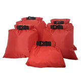 5pcs Waterproof Dry Bag with a buckle front. Great for beach or swimming accessories.