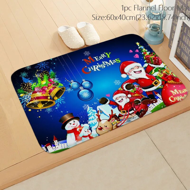 Christmas Decorative Doormat/Pillowcases.