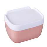 Waterproof Wall Mount Tissue Holder for Bathrooms With Shelf