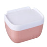 Waterproof Wall Mount Tissue Holder for Bathrooms With Shelf