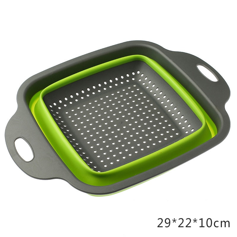 Silicone Vegetable/Pasta Strainer.