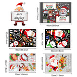 Variety Of Christmas Window Stickers.