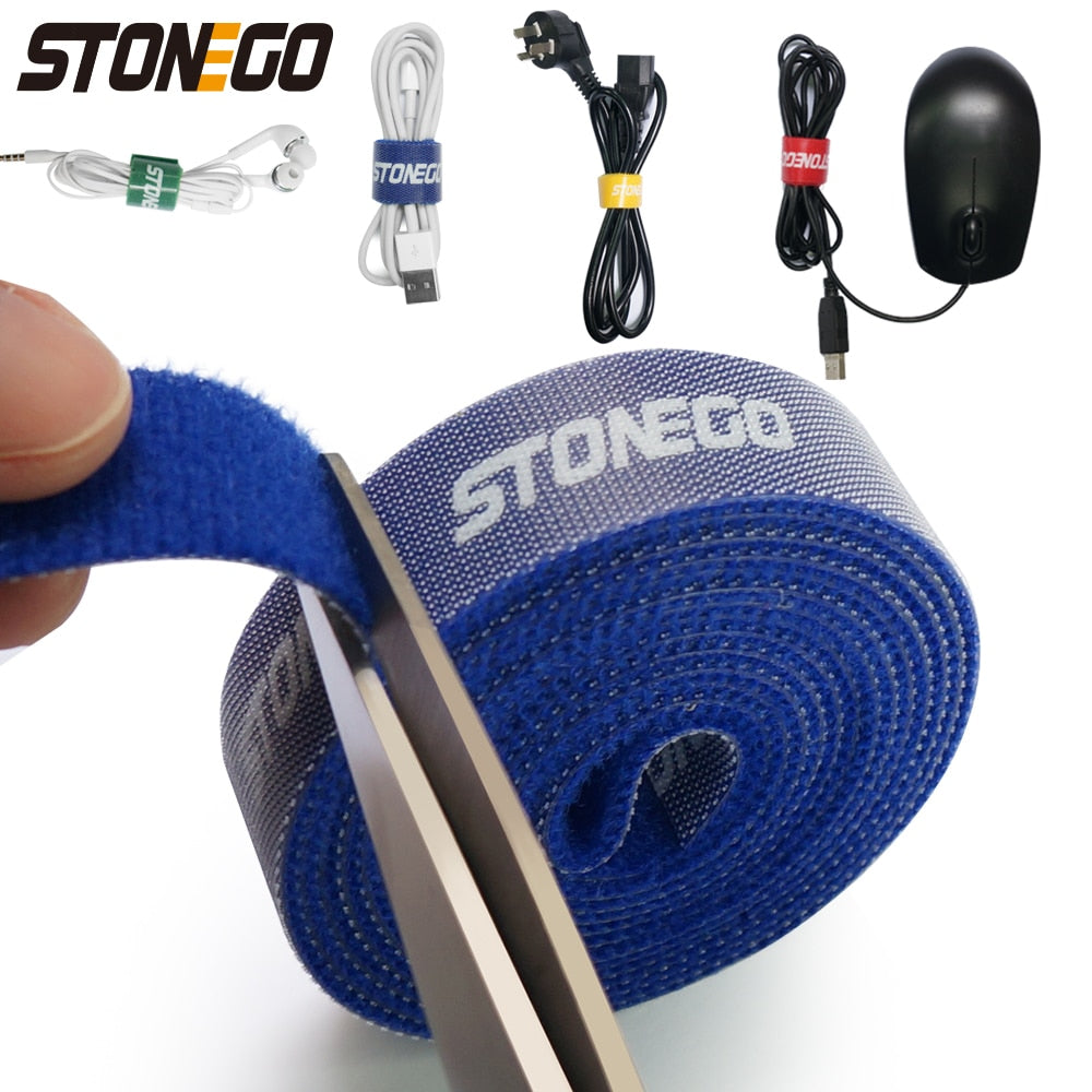 STONEGO Cable Organizer Ties.