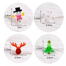 20 LED Lights 2M- Santa Claus, Snowman, Or Elk Christmas Garland.